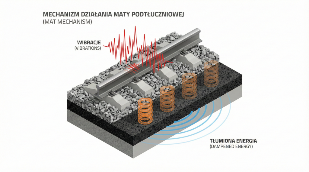 Mechanizm działania maty antywibracyjnej